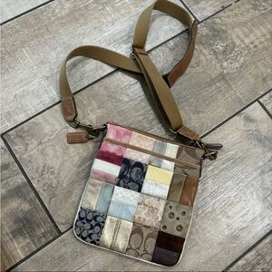 Coach Patchwork Crossbody Bag - Multicolor​